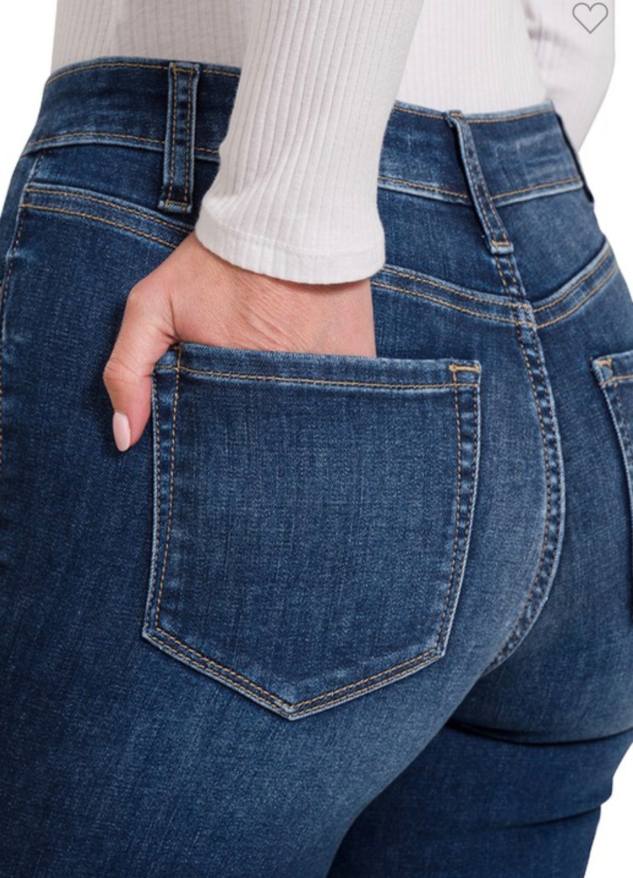 Victoria Pull On Denim Jeans